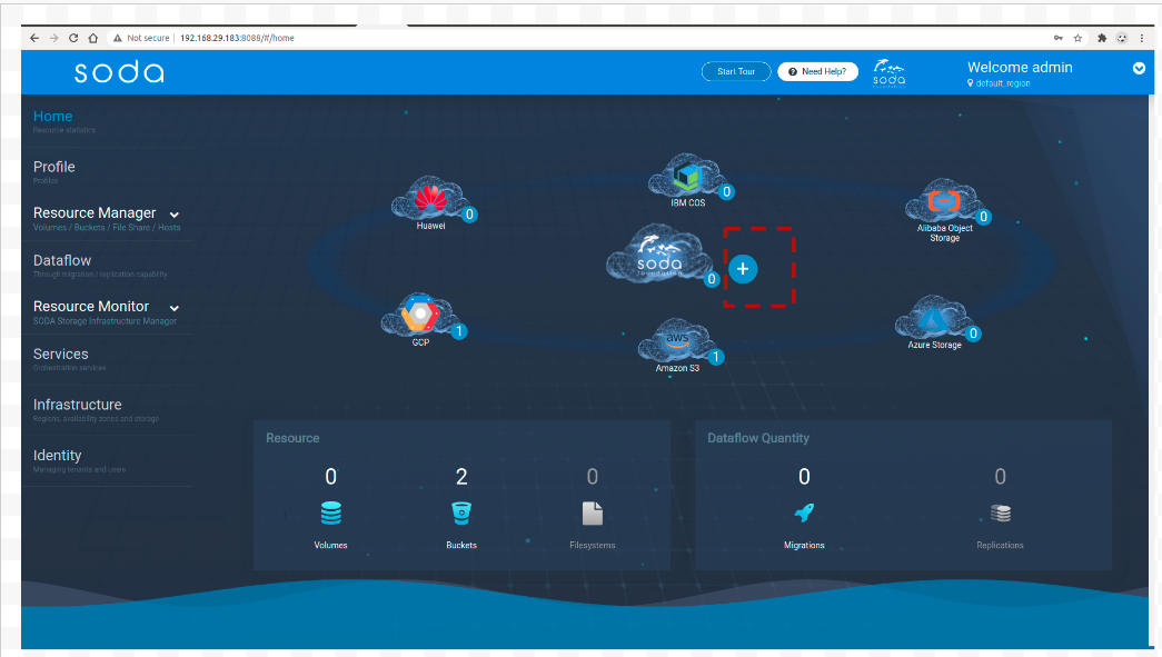 multi-cloud backend image  